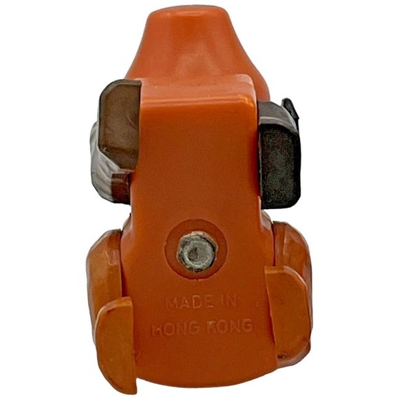 2 VTG Fisher Price Little People Farm BROWN & WHITE DOGS 1 Metal Rivet Dark Legs - Picture 7 of 8